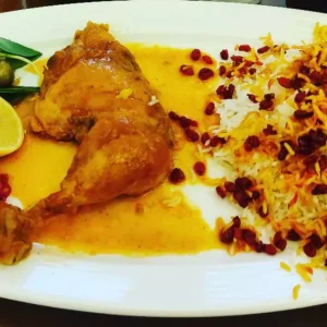 چلو مرغ مخصوص علی راشل